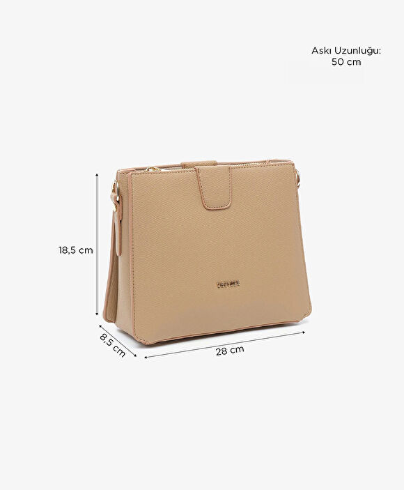 Kadın Deve Tüyü Omuz Çantası