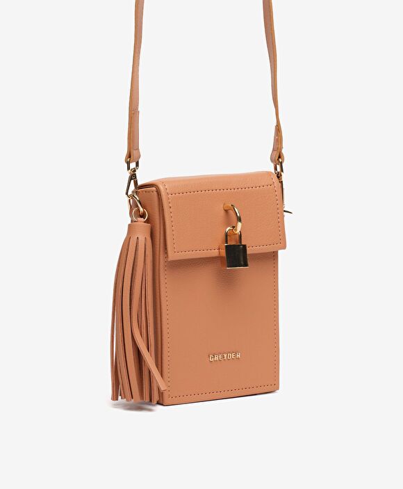 Kadın Deve Tüyü Çapraz Çanta