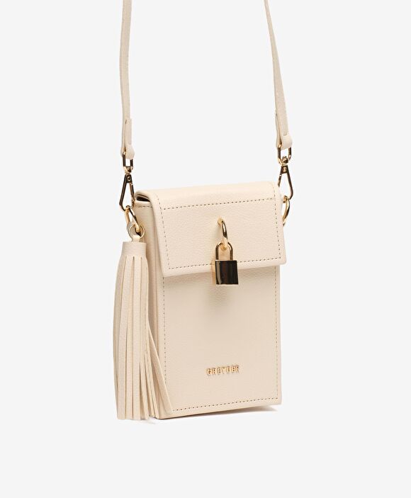 Kadın Ekru Çapraz Çanta