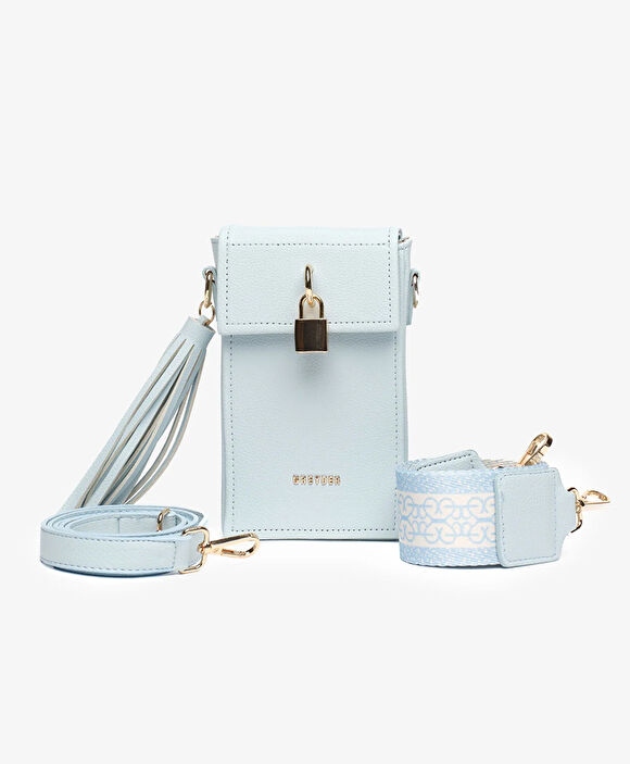 Kadın Bebe Mavi Çapraz Çanta