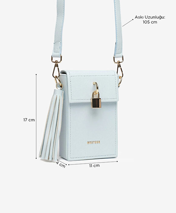 Kadın Bebe Mavi Çapraz Çanta