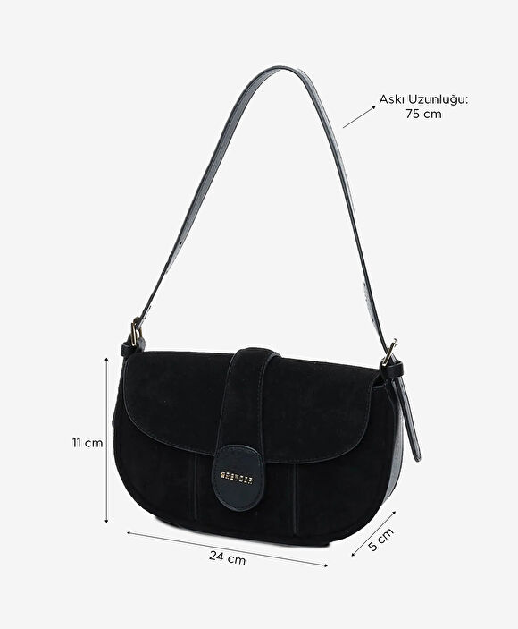 Kadın Siyah Omuz Çantası