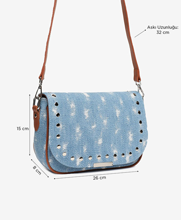 Kadın Mavi Omuz Çantası