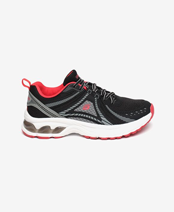 Kız Çocuk Siyah Kırmızı Spor Ayakkabı