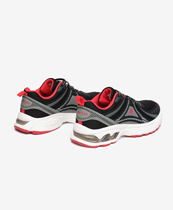 Kız Çocuk Siyah Kırmızı Spor Ayakkabı