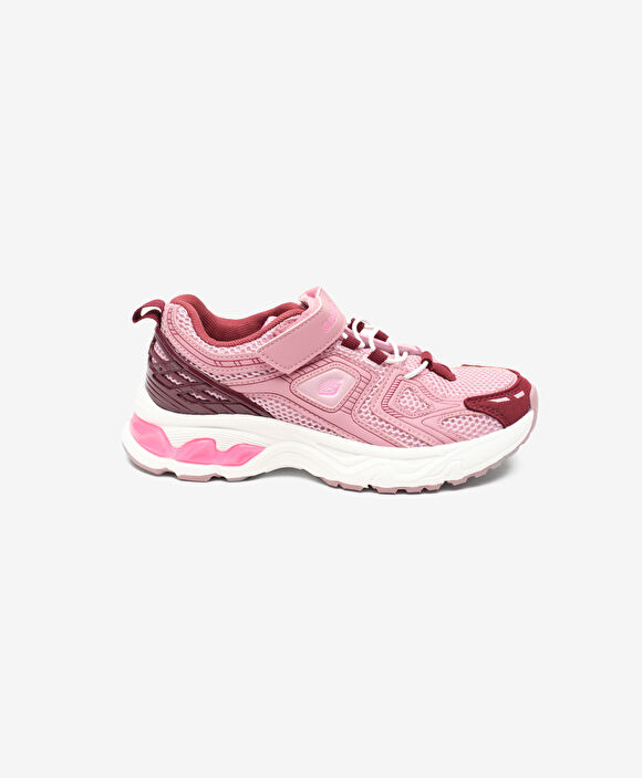 Kız Çocuk Pembe Bordo Spor Ayakkabı