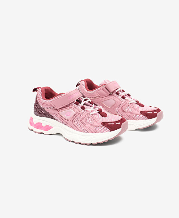 Kız Çocuk Pembe Bordo Spor Ayakkabı