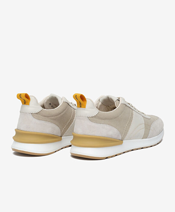 Erkek Beyaz Hakiki Deri Günlük Spor Ayakkabı