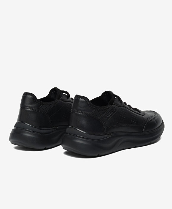 Erkek Siyah Hakiki Deri Casual Ayakkabı