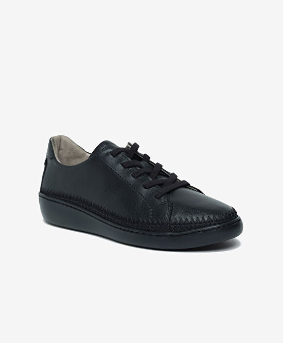 Kadın Siyah Hakiki Deri Casual Ayakkabı