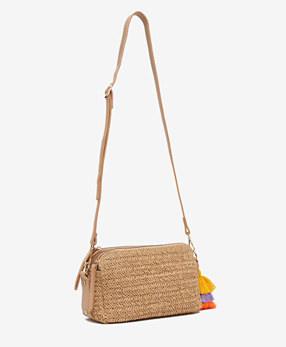 Kadın Deve Tüyü Çapraz Çanta