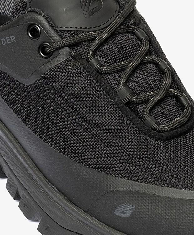 Erkek Siyah Hakiki Deri Su Geçirmez Ayakkabı - 5