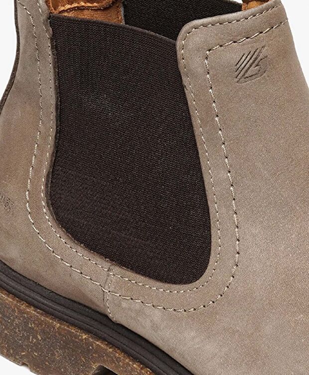 Erkek Vizon Hakiki Deri Chelsea Bot - 4