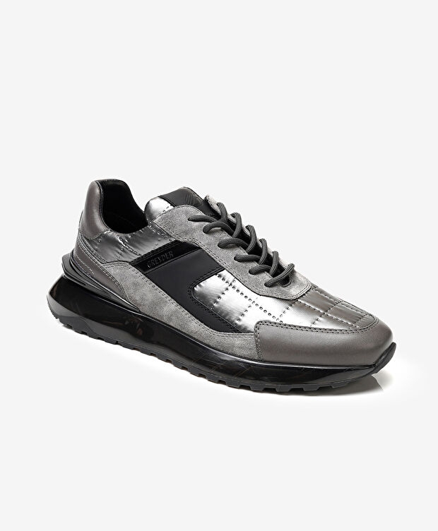 Erkek Füme Hakiki Deri Spor Ayakkabı - 2