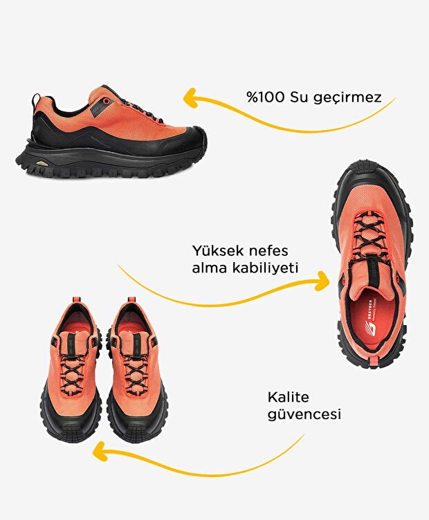 Pembe Su Geçirmez Outdoor Ayakkabı - 2