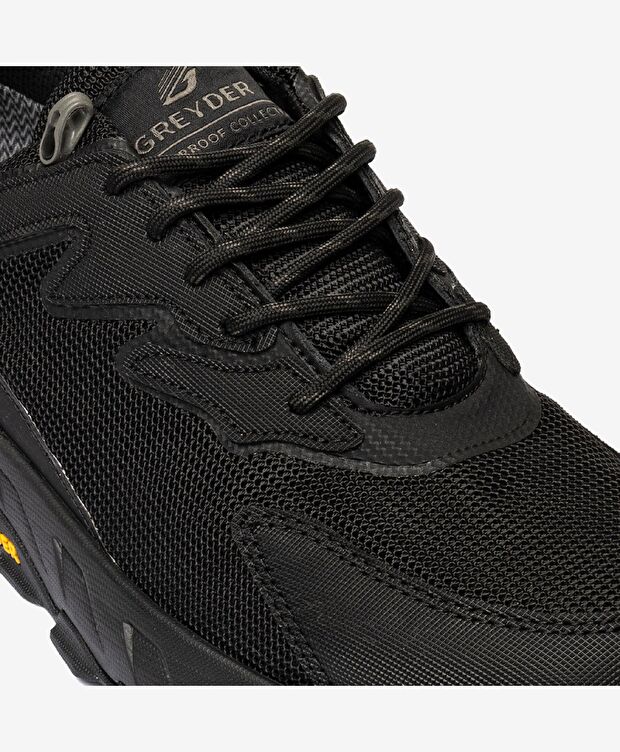 Erkek Siyah Su Geçirmez Outdoor Ayakkabı - 4
