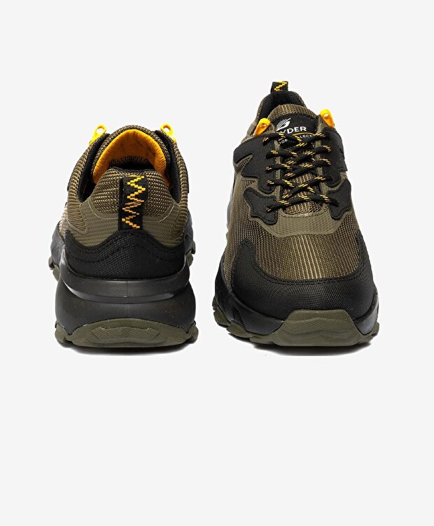 Erkek Siyah Haki Su Geçirmez Outdoor Ayakkabı - 6
