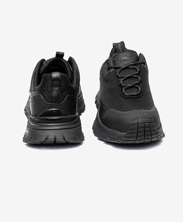 Erkek Siyah Hakiki Deri Su Geçirmez Ayakkabı - 7