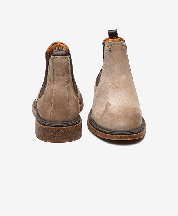 Erkek Vizon Hakiki Deri Chelsea Bot - 5