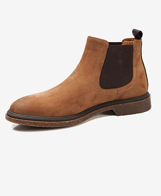 Erkek Deve Tüyü Hakiki Deri Chelsea Bot - 2