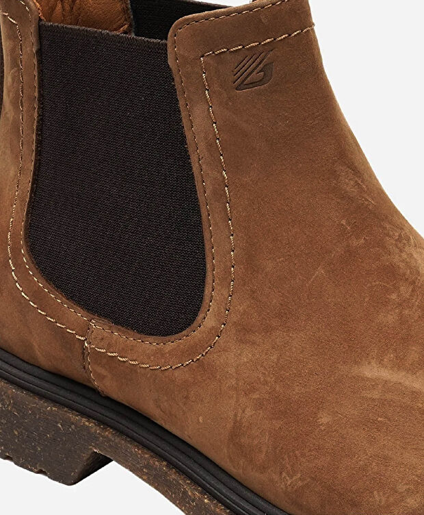 Erkek Deve Tüyü Hakiki Deri Chelsea Bot - 3