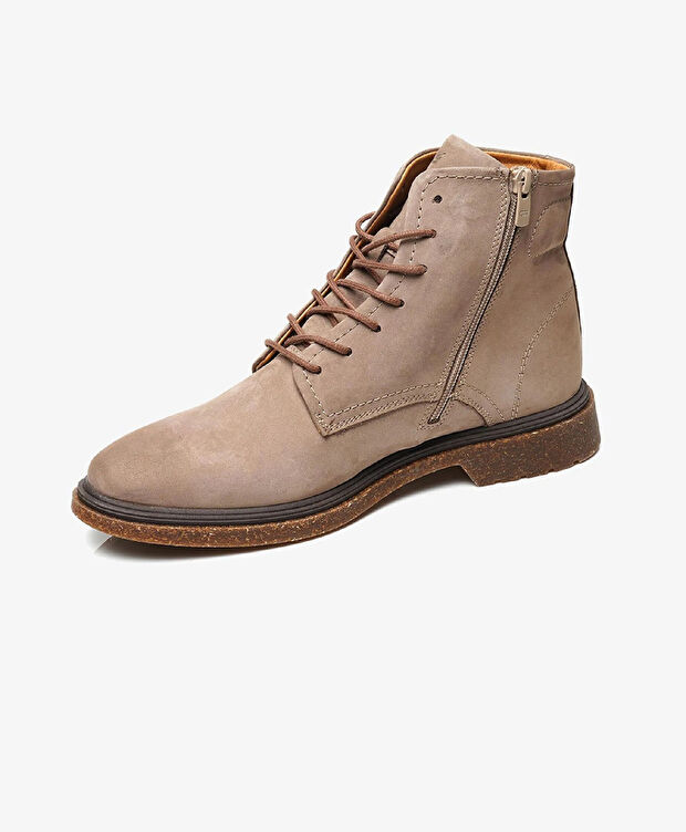 Erkek Vizon Hakiki Deri Klasik Bot - 2