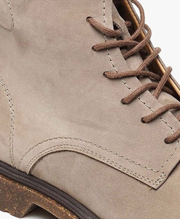 Erkek Vizon Hakiki Deri Klasik Bot - 4