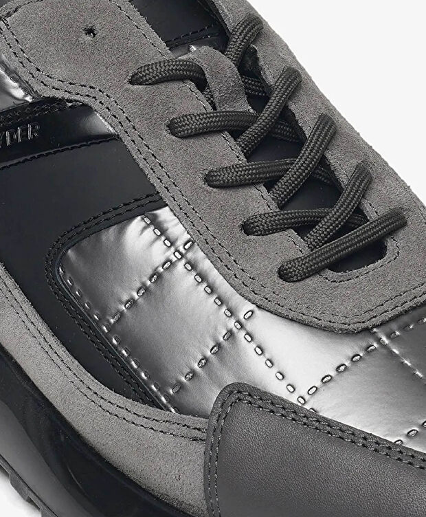 Erkek Füme Hakiki Deri Spor Ayakkabı - 4