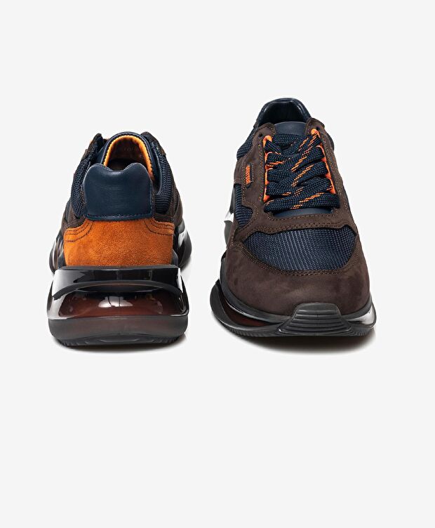 Erkek Kahverengi Hakiki Deri Spor Ayakkabı - 6