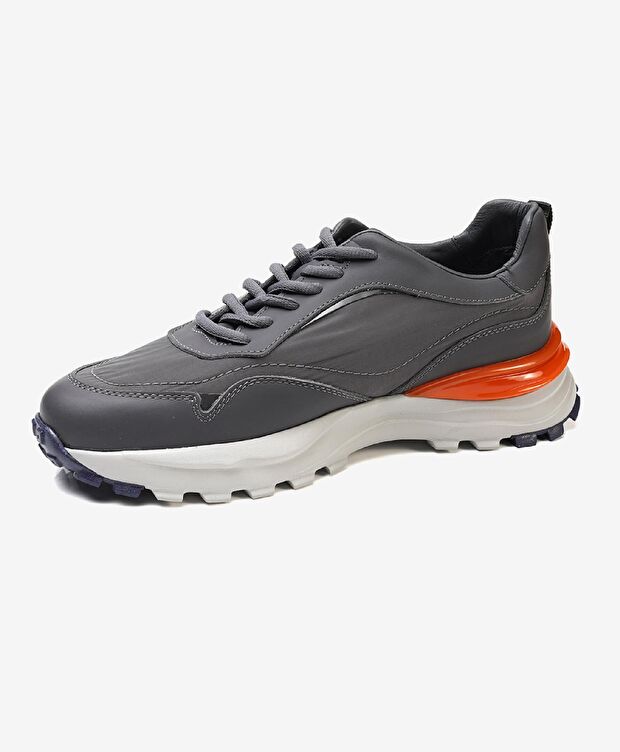 Erkek Füme Hakiki Deri Spor Ayakkabı - 2