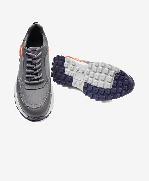 Erkek Füme Hakiki Deri Spor Ayakkabı - 5