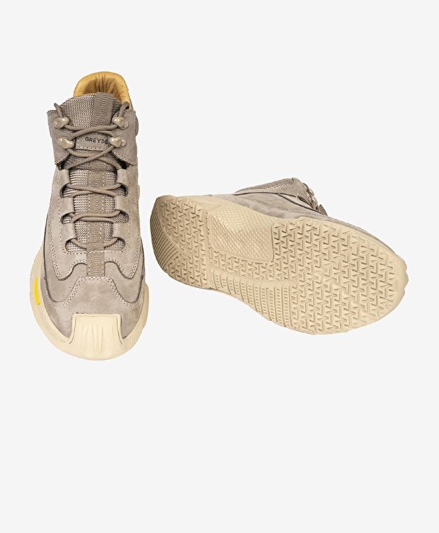 Erkek Koyu Vizon Hakiki Deri Casual Bot - 5