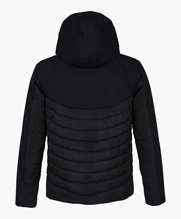 Erkek Siyah Suya Dayanıklı Kaz Tüyü Mont - 2