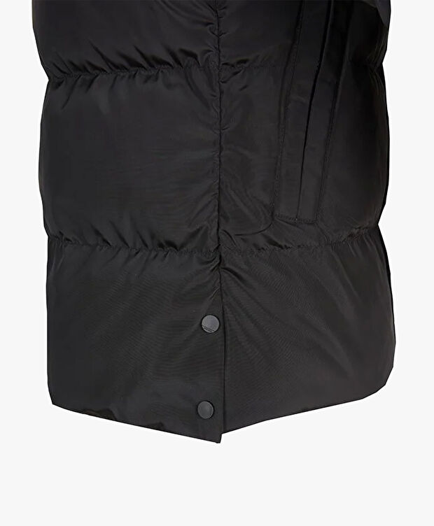 Erkek Siyah Suya Dayanıklı Kaz Tüyü Mont - 6