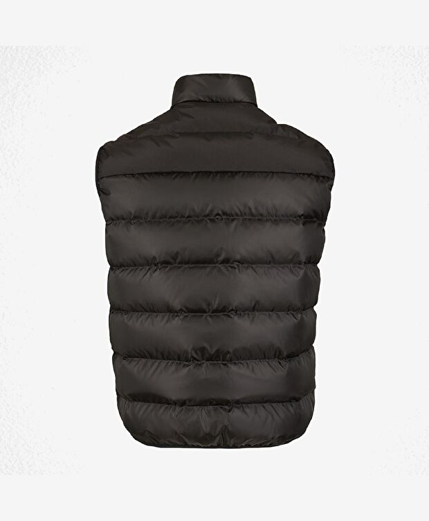 Erkek Siyah Suya Dayanıklı Kaz Tüyü Yelek - 2