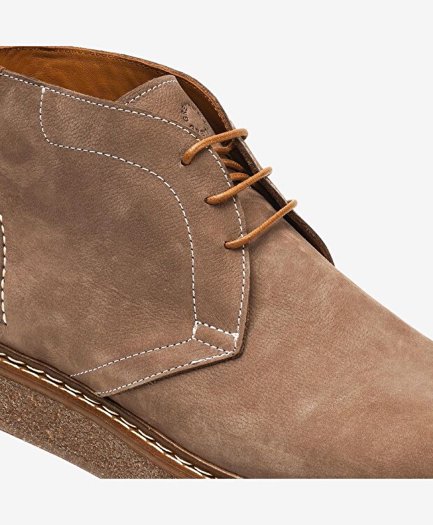 Erkek Vizon Hakiki Deri Termo Taban Klasik Bot - 4