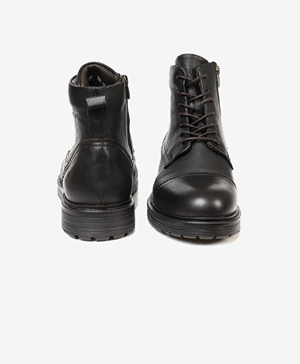 Erkek Vizon Hakiki Deri Casual Bot - 5