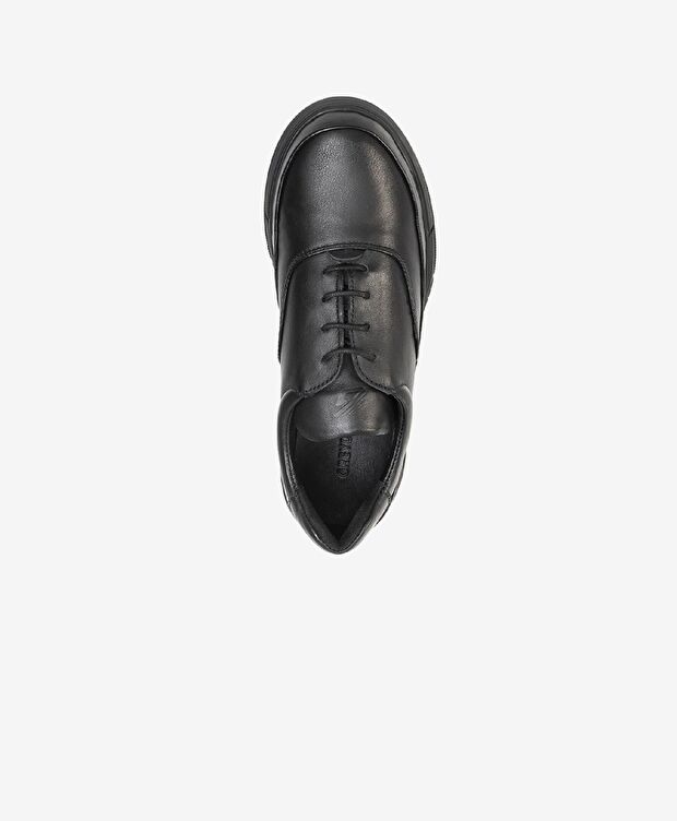 Kadın Siyah Hakiki Deri Comfort Ayakkabı - 4