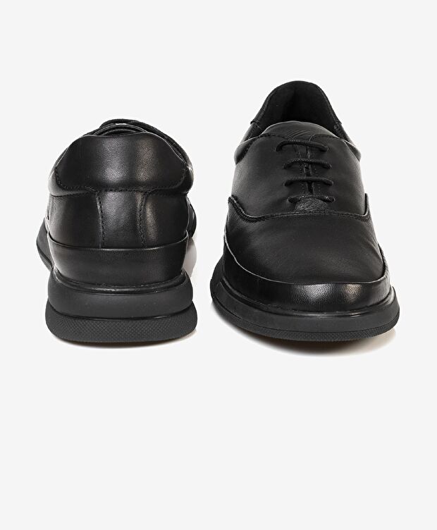 Kadın Siyah Hakiki Deri Comfort Ayakkabı - 7
