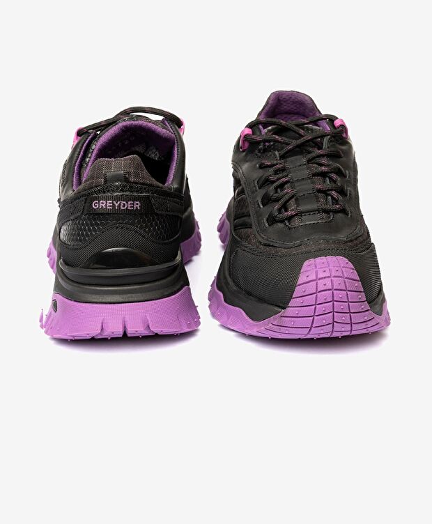 Siyah Mor Su Geçirmez Ayakkabı - 7