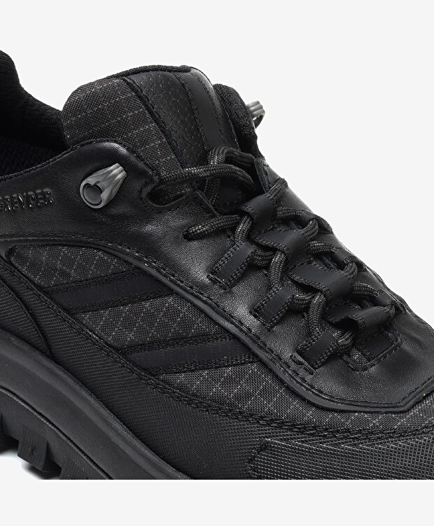 Siyah Gri Su Geçirmez Ayakkabı - 5