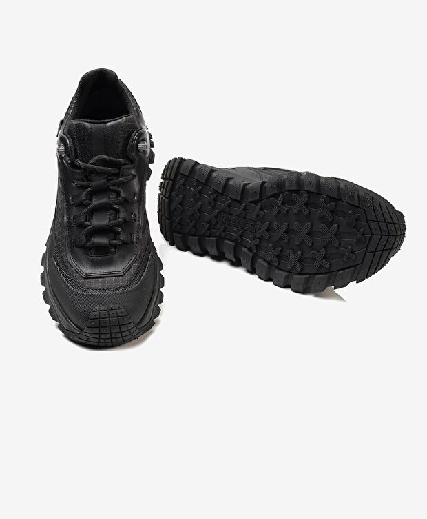 Siyah Gri Su Geçirmez Ayakkabı - 6