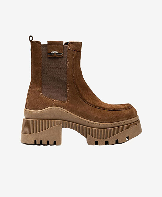 Kadın Taba Hakiki Deri Chelsea Bot - 1