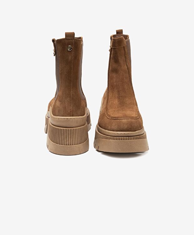 Kadın Taba Hakiki Deri Chelsea Bot - 7