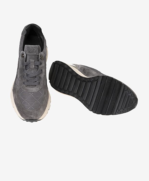 Kadın Füme Hakiki Deri Spor Ayakkabı - 6