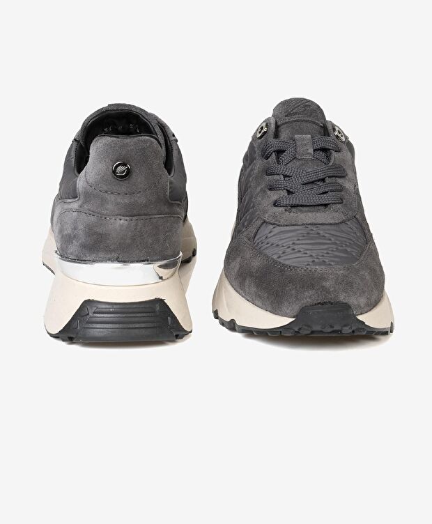 Kadın Füme Hakiki Deri Spor Ayakkabı - 7