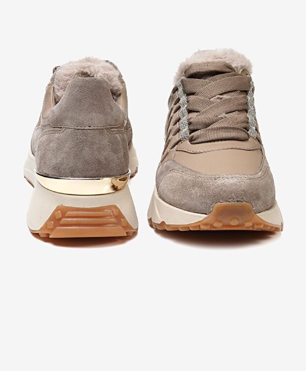 Kadın Vizon Hakiki Deri Spor Ayakkabı - 7