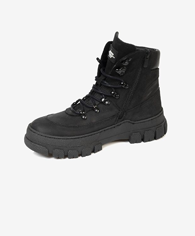 Kadın Siyah Hakiki Deri Casual Bot - 2