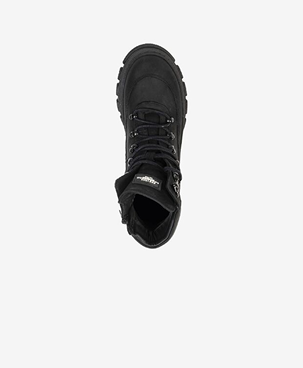 Kadın Siyah Hakiki Deri Casual Bot - 3