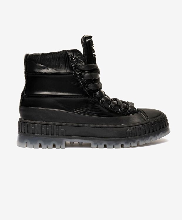 Kadın Siyah Sneaker Bot - 1